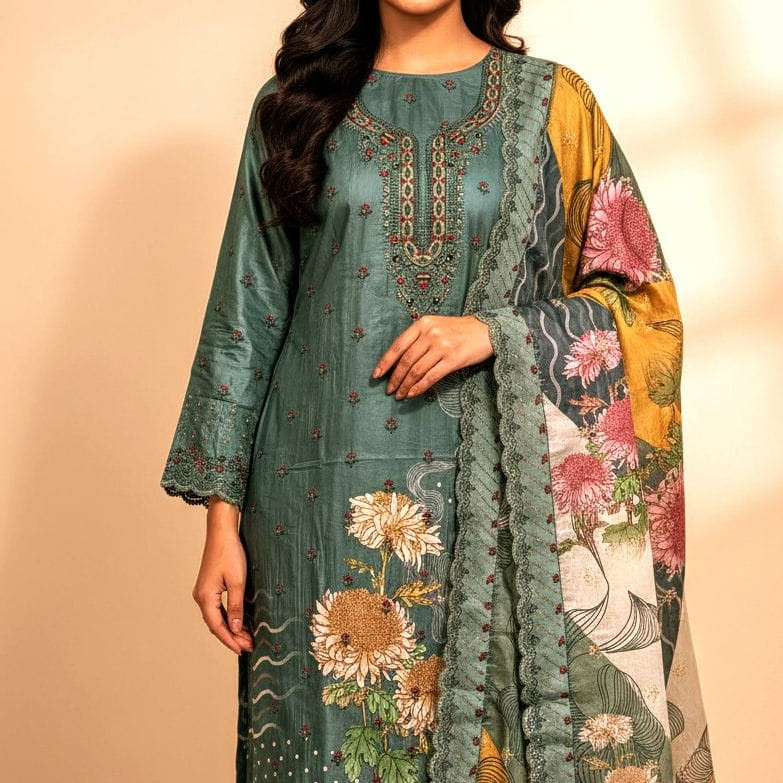 Pakistani Bin Sayeed inspired Party Three pieces