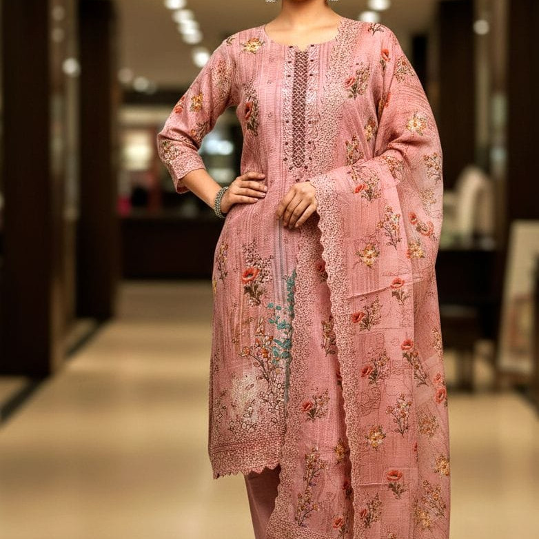 Pakistani Bin Hameed inspired Party Three pieces