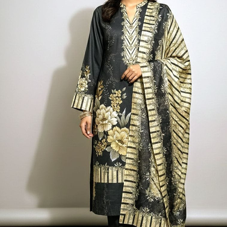 Pakistani Zam Zam Switch Lawn Three piece