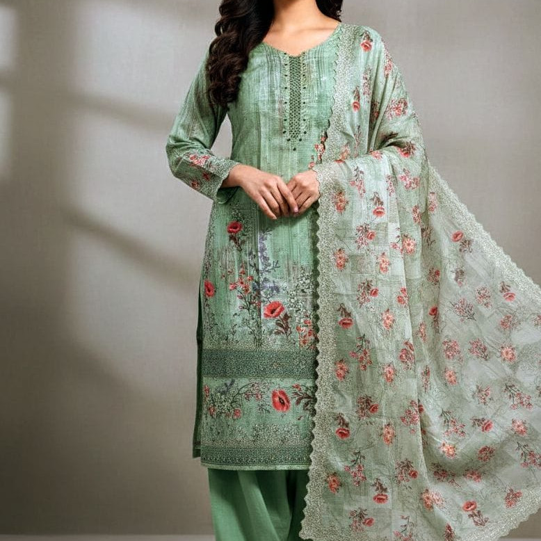 Pakistani Bin Hameed inspired Party Three pieces