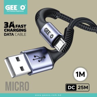 Image of DC25M 3A Fast Charging 1M Data Cable
