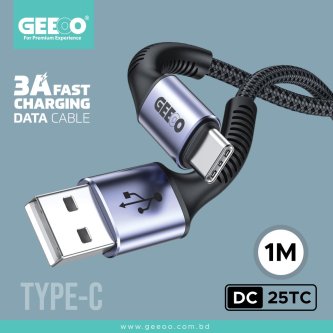 Image of DC25TC Fast Charging Data Cable (1 Meter)
